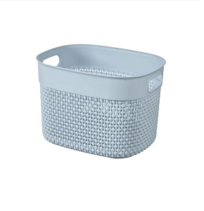 Filo Laundry Basket, 6 Liter, Light Blue