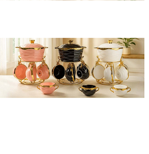 Dream Lotus Soup Mug Set with Bowl 7 pcs – Sandwich2005