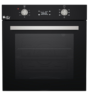 OPT602GGD-Purity Built-in Oven 60cm, 65L Digital Gas - Black