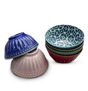 Porcelain Plate Set Danny Home 6 inch 15.5×7 cm - 6 pieces

