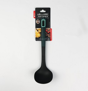 Wellmes Silicone Ladle – For Preparing and Serving Soups and Sauces
