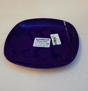 Dinner Plate 22*22 Purple
