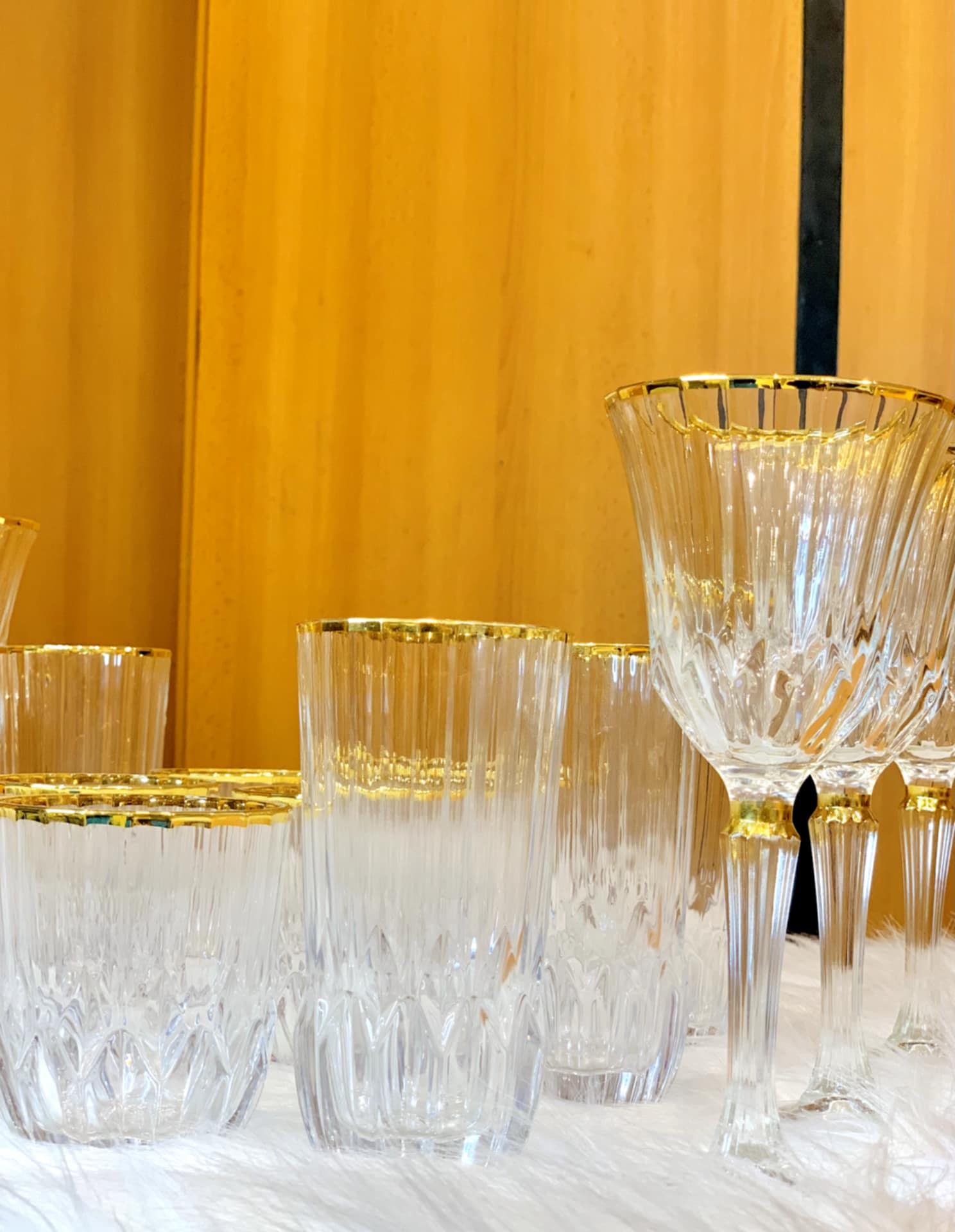 2M Tea & Shop Set 18 pcs - ADAGIO Gold Lip
