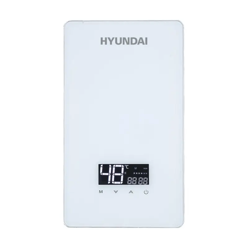 HYUNDAI Instant Water Heater 12K, White Glass, Q09120 White