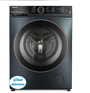 Toshiba Front Loading Washing Machine, 10.5 kg Capacity, Smart Wi-Fi, Gray - TW-BK115GF4EG(MK)