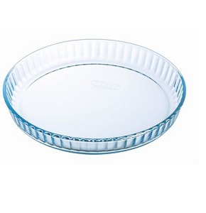 Pyrex bowl 2.50 liters, 23 cm with handle and spout
