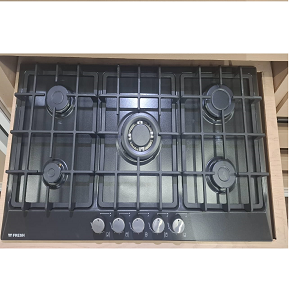 FRESH Hob Built-in Gas, 90 cm 5 Burners, Black - FRESH-20514