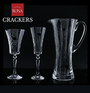 Bohemian Glass Set – 13 Pieces Alex Slovakia
