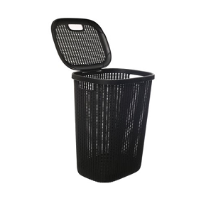 Laundry basket with lid  Gondol Neti 57 liters assorted colors - G-654 - 8692531006549