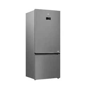 Beko Refrigerator, 2 Doors, 509 Liters, Touch Control, Inverter, Inox - RCNE590E35ZXP2