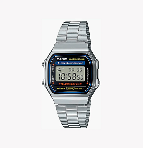 CASIO  SPORTY ELEGANCE - MODERN TIMEPIECE FOR ACTIVE LIFESTYLES - A168WA-1UWD