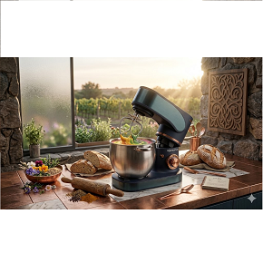 BLACK STONE Stand Mixer 9L, 1600W, Black SC-612-B