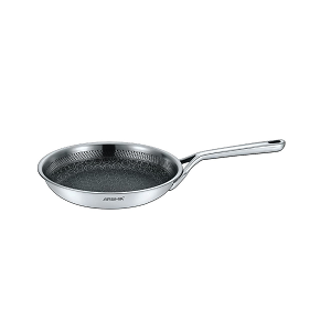 ARSHIA Stainless Steel Frying Pan with Tefal Core – German Made – Size: 24 cm.
