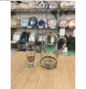 2M shop bera platinum 6 cups + bottle sherbet set

