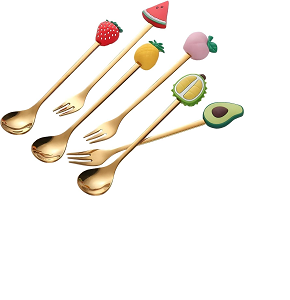 6-piece spoon children’s gold toy set 4-7
