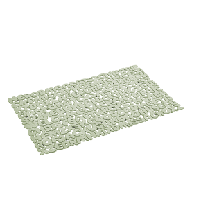 GREEN non-slip bathroom mat, 69 x 39 cm