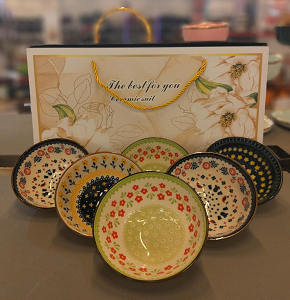 Andalusi Bowls Set Woodtula 6 pieces in Bag EE-130 V2
