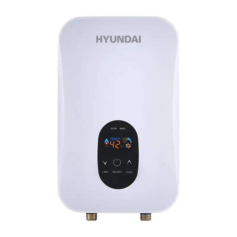 HYUNDAI Instant Water Heater 9K, White Glass, Q0490D White