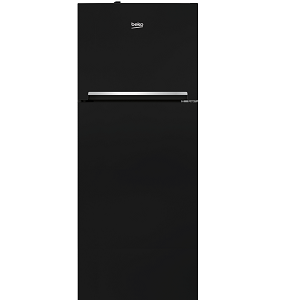 Beko Refrigerator, No Frost, 314Liters, 2 Doors, Black - RDNE340K22B-1
