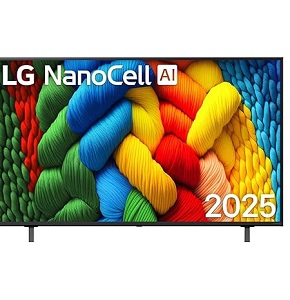 LG TV Screen 55 Inch, Smart NanoCell With Magic Remote 55NANO80A6A.AFU