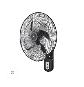 JAC Wall Fan 18-Inch , Black - 18JA-WF1PA