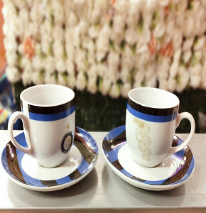 2 pcs Coffee + 2 Plates Porcelain (PR-1001)
021072004700234