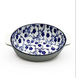 Porcelain Casserole Danny Home 11 inch 27.5×17×5.5 cm

