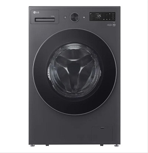 LG Washing Machine Front Load 8KG, Black - F4Y2TYGYZ