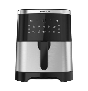 TORNADO Air Fryer 1800W, 8L Digital Stainless*Black TFE-A1808TS1A