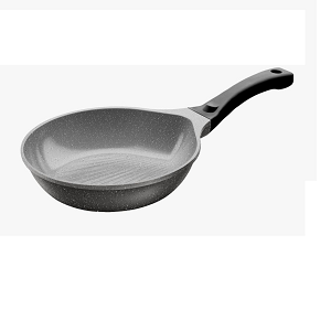 Die-cast frying pan 26 cm square black Homi Plus

