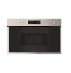  Ariston Built-in Microwave with Grill, 22 Liters, 1700 W, Black/SilverM 212 XA