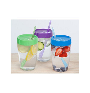 5857/00765/#6#Tritan Tumbler Cup + Straw 525ml - 941420207650
