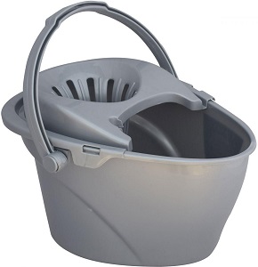 Mid Star Rotano bucket with metallic grey resin

