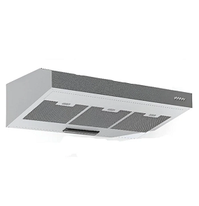 HANS FLAT HOOD, 90 CM, CAPACITY 550 M3/HOUR, SILVER - CONCORD