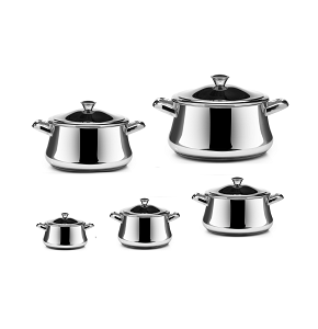 Zahran Stainless Steel Pot Set 10 pcs (32-26-22-20-16)




