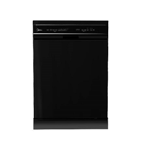 Midea Dishwasher 14 Place 9 Programs, Black MDWEF1433D(B)-WI-EG