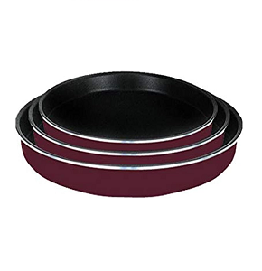 Fiory painted pizza tray set, 3 pieces (26-28-30)