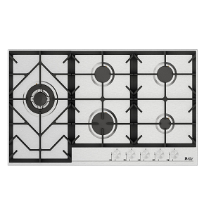 PURITY Hob Built-In Gas 90 cm 5 Burners Stainless Steel - HPT908S