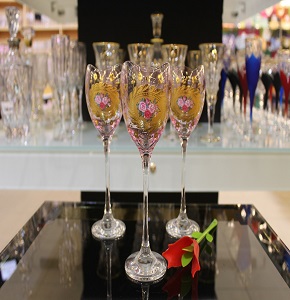 Set of Bouquet Glasses
