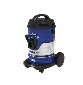 SHARP Pail Can Vacuum Cleaner 1800 Watt Cloth Filter Blue EC-CA1820-X
