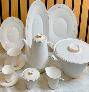 Dinner set 60 Q Dorobina WDJ24-0901G GG Bone Pearl Mix and Match

