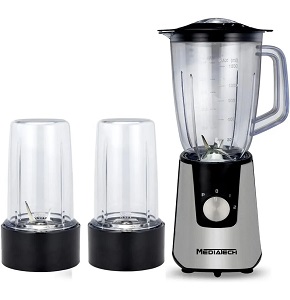 Media Tech Blender3X1 600W+Grinder + juice cup MT-B18