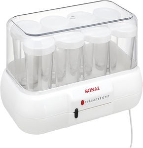Sonai Yogurt Maker MAR-1008, 10 Watt, 8 cups, light indicator

