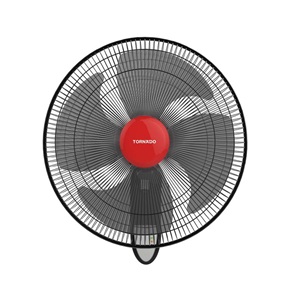 TORNADO Wall Fan 16 Inch 4 Blades Remote black EPS-18R
