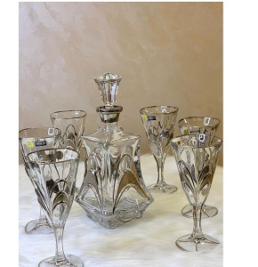 2M Sharbat Set 7 pcs - Venice Czech Filling
