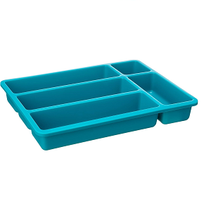 Cutlery Tray with Sides - Teal - Max. 51 x 36cm