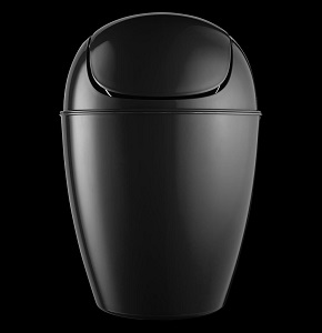 Tidy Casa Bin - 12L - Black
