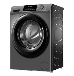 HAIER Front Load Washing Machine 9KG 1400 Rpm Inverter Dark Silver HW90-BP14929AS6