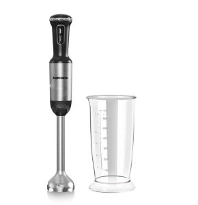 Media Tech hand blender, 700 ml capacity, 1200 watts, black and silver  MT-HB1200