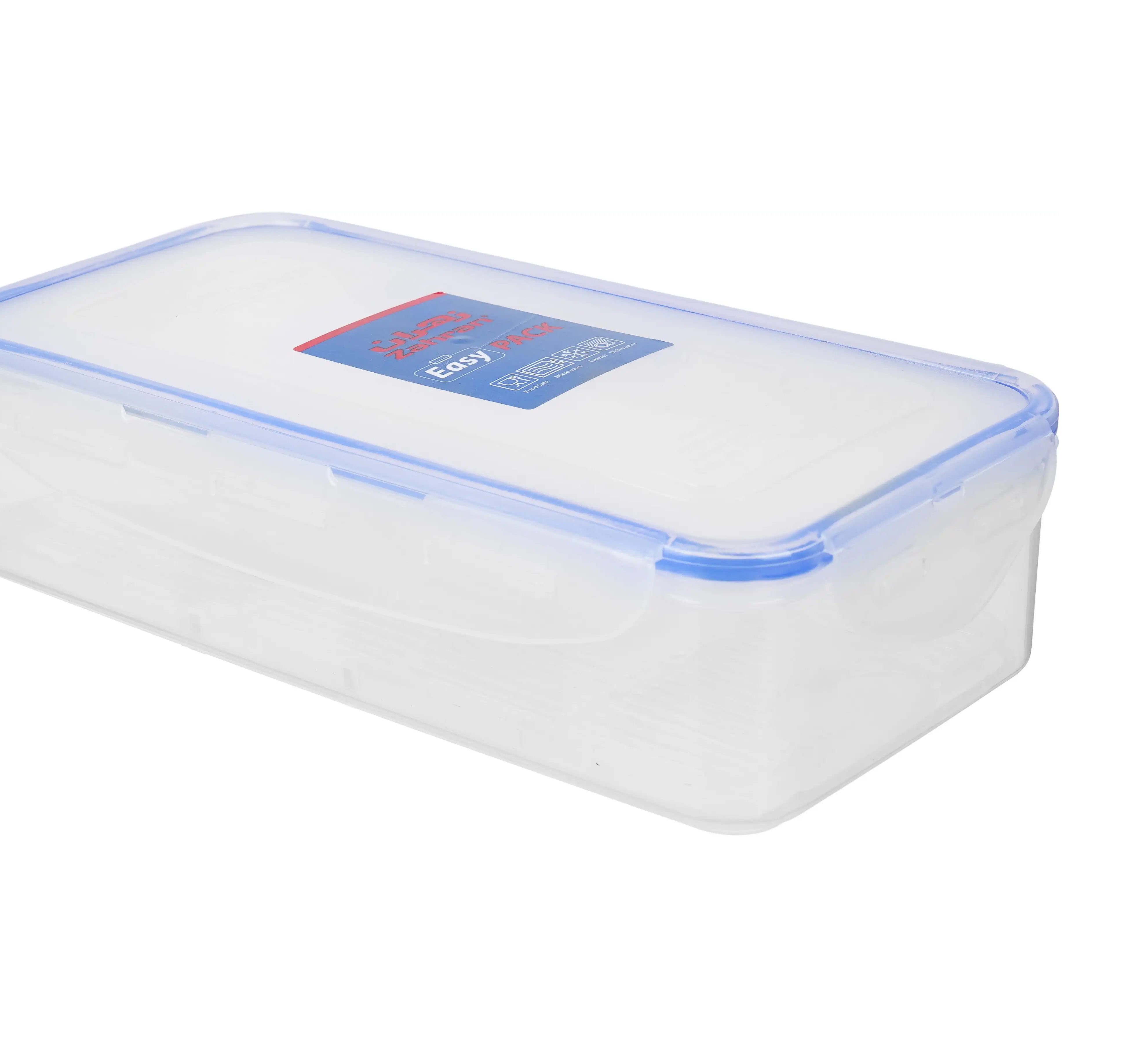 Zahran rectangular silicone container 2 L with rack

